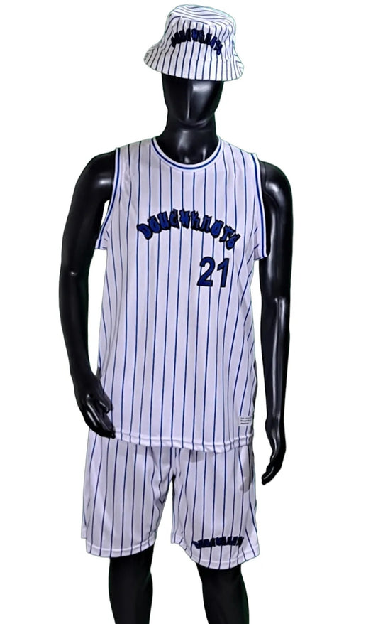 Jersey Basketball W/Blue